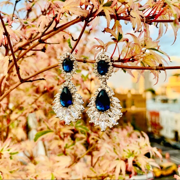 GREEN Emerald MARQUISE Crystal Rhinestones Silver - Picture 11 of 15